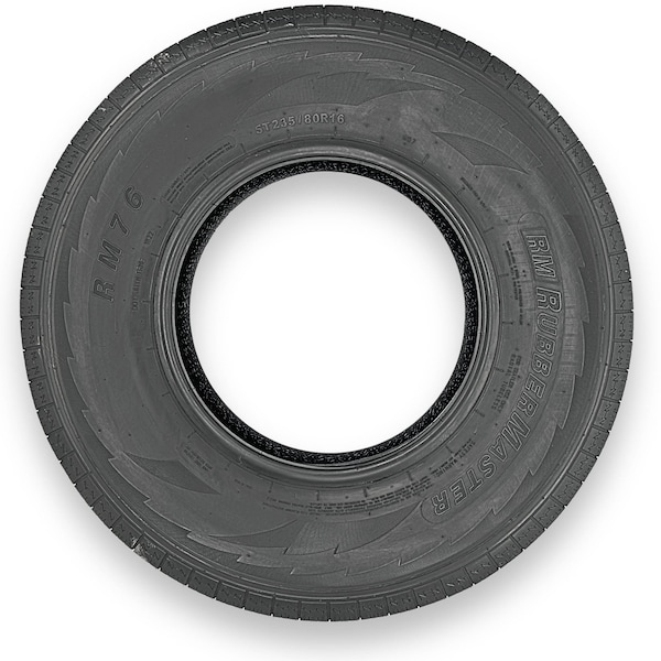 Rubbermaster ST235/80R16 Highway Rib 10 Ply Tubeless St Radial Trailer Tire 470240 - main